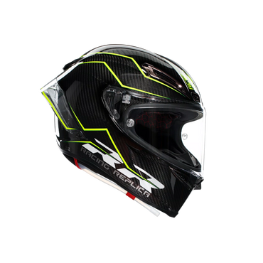 PISTA GP RR PERFORMANTE CARBON/LIME - MOTORBIKE FULL FACE HELMET E2206 DOT