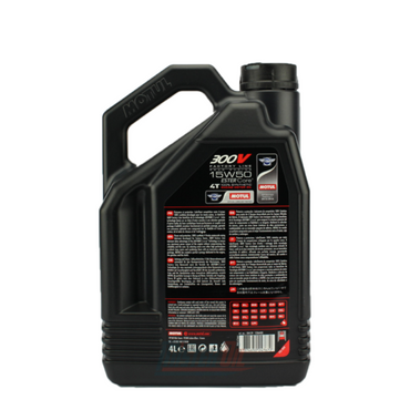 MOTUL 300V FACTORY LINE ROAD RACING 4T MOTOROLIE - 15W50 4L