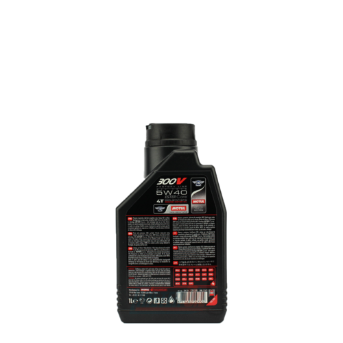 MOTUL 300V FACTORY LINE ROAD RACING 4T MOTOR OIL - 5W40 1L PACKAGE OF 12