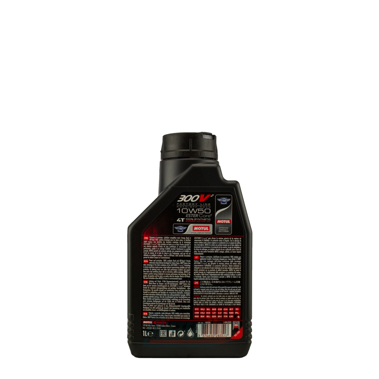 MOTUL 300V² 4T MOTOR OIL - 10W50 1L