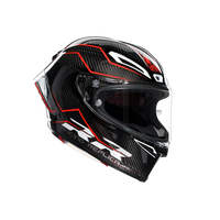 PISTA GP RR PERFORMANTE CARBON/RED - MOTORBIKE FULL FACE HELMET E2206 DOT