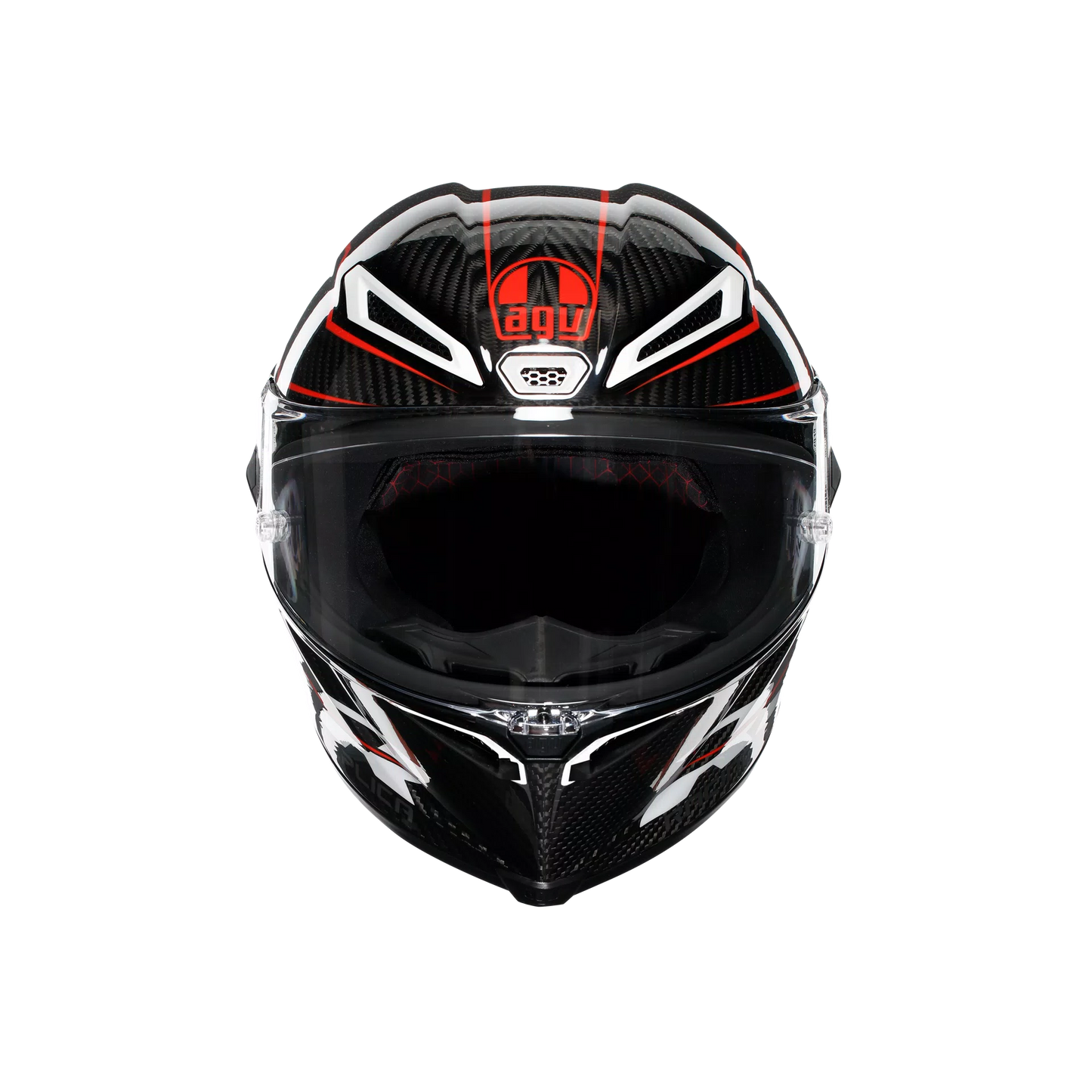 PISTA GP RR PERFORMANTE CARBON/RED - MOTORBIKE FULL FACE HELMET E2206 DOT