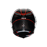 PISTA GP RR PERFORMANTE CARBON/RED - MOTORBIKE FULL FACE HELMET E2206 DOT