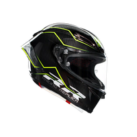 PISTA GP RR PERFORMANTE CARBON/LIME - MOTORBIKE FULL FACE HELMET E2206 DOT