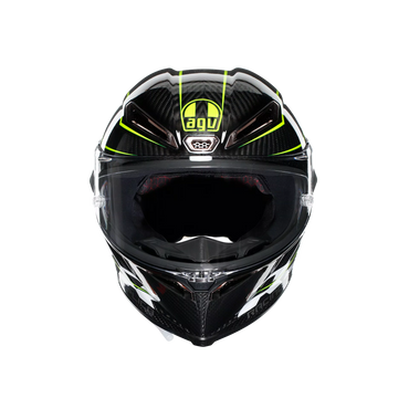 PISTA GP RR PERFORMANTE CARBON/LIME - MOTORBIKE FULL FACE HELMET E2206 DOT