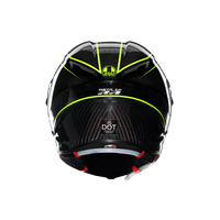 PISTA GP RR PERFORMANTE CARBON/LIME - MOTORBIKE FULL FACE HELMET E2206 DOT