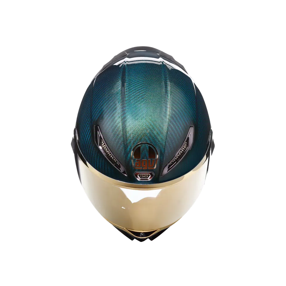 PISTA GP RR ACQUA - MOTORBIKE FULL FACE HELMET E2206 DOT